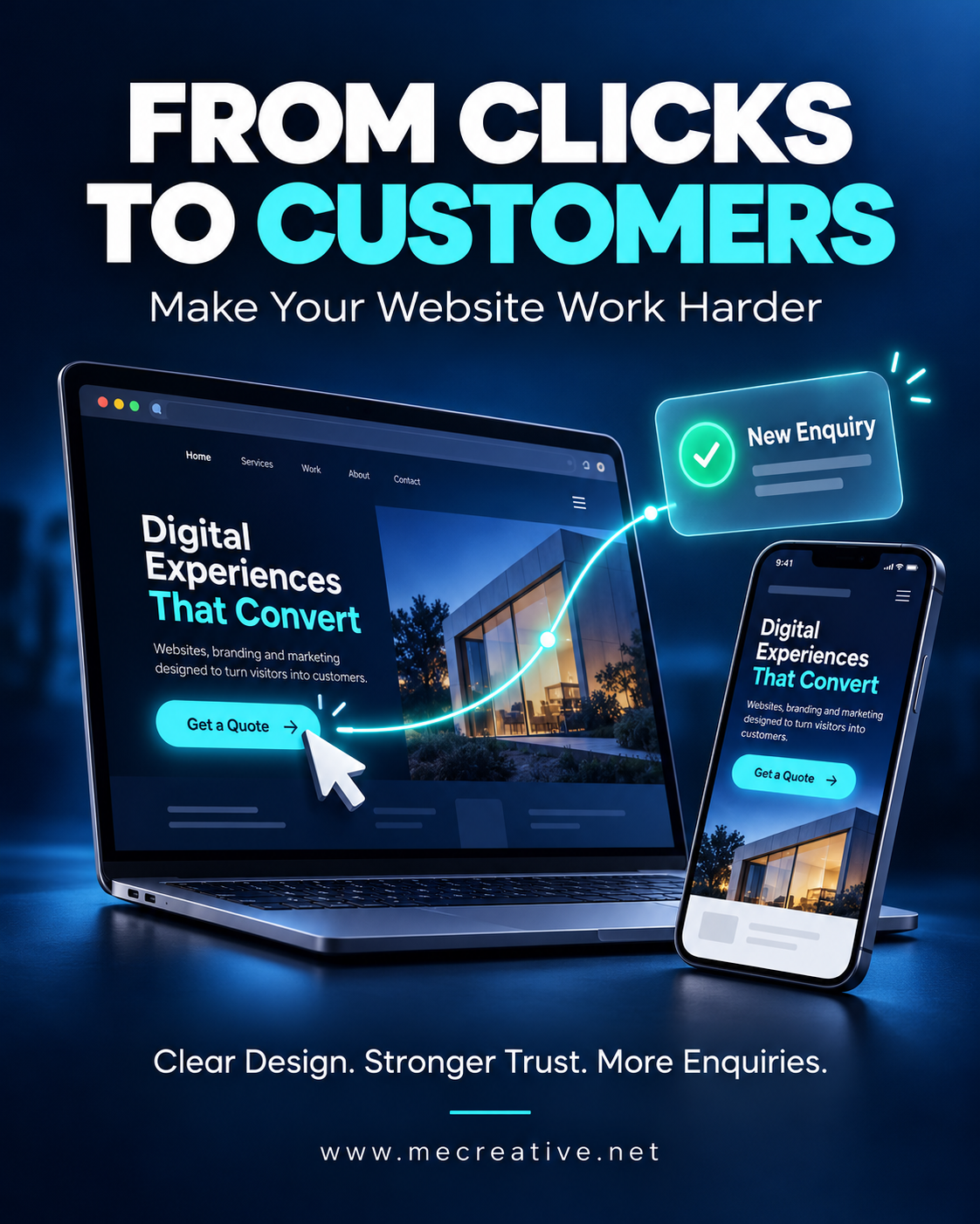From Clicks to Customers: How to Make Your Website Work Harder for Your Business
